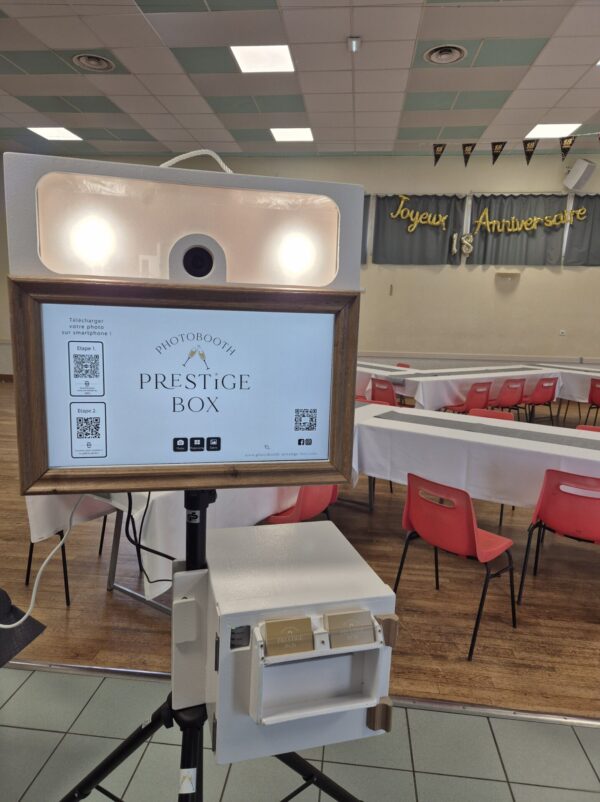 Photobooth Prestige Box 15" 350 ou 700 tirages - Le grand lucé – Image 10